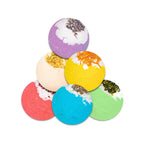 Plant Bath Ball Aromatherapy Essential Oil Bubble Bath Ball Moisturizing Dry Skin Relaxing Spa Bath Salt Bathing