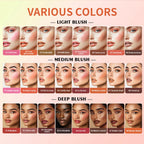 Curve Case Cream Eyebrow Cream Blush Highlighter Palette Matte Shimmer Finishes Shadow Tones Long-Lasting Cosmetics