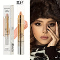 Natural Stereo Concealer Pen-Under Eye &Blemish Coverage Sweat &Waterproof Smooth Texture Portable for Beginners Flawless Finish