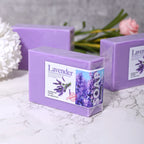Natural Organic Lavender Essential Oil Soap Handmade Soap for Cleansing, Refreshing, Oil Control, Bath Soap