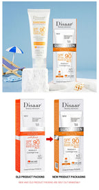 Sunscreen SPF90+ UV Radiation Protection Lsolation Whitening Moisturizing Brightening Face Body Arms Thighs Sunblock Skin Care