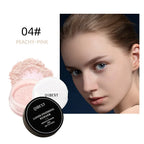 Face Loose Powder Translucent Matte Pink White Setting Powder Oil-Control Cosmetics Long-Lasting Waterproof Facial Makeup Powder