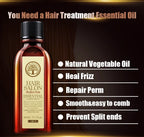 Laikou Argan Hair Oil Essential Oil Natural Anti-hair Loss Prevent Hair Dry Soft Nourishing Frizz Damaged Repair Care 60ml