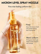 Deep nourishing hair care essential oil spray can increase luster and improve hair repair and damage fragrance