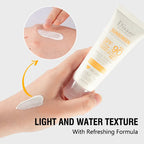 Sunscreen SPF90+ UV Radiation Protection Lsolation Whitening Moisturizing Brightening Face Body Arms Thighs Sunblock Skin Care
