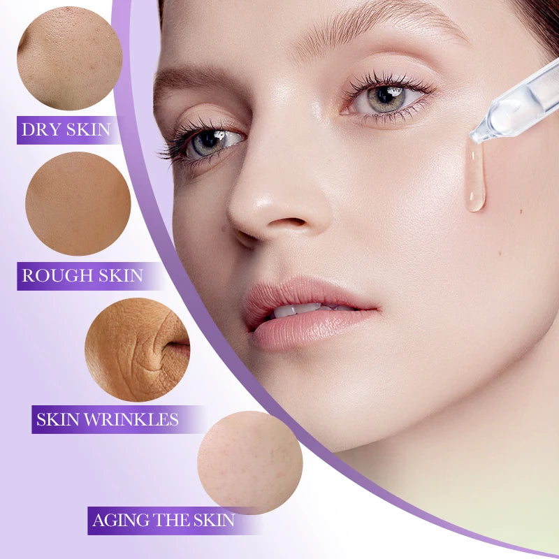 Vitamin C Retinol Essence liquid Hyaluronic acid sub polish Essence Moisturizing Anti-wrinkle firming Fade fine lines skincare