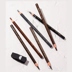 2Pcs Waterproof Eyebrow Pencil Long-lasting 5 Colors Natural Eye Brow Pen Brown Black Enhancer Dye Tint Pen Makeup Tools