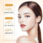 BIOAOUA 5pcs Rice Raw Whitening Travel Set For Cleansing and Moisturizing Whiten