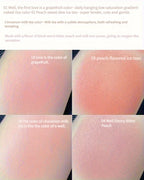Dual Gradient Blush Highlights Natural Nude Makeup Brightening Cheek Purple Blue Female Niche Brand 2024 New