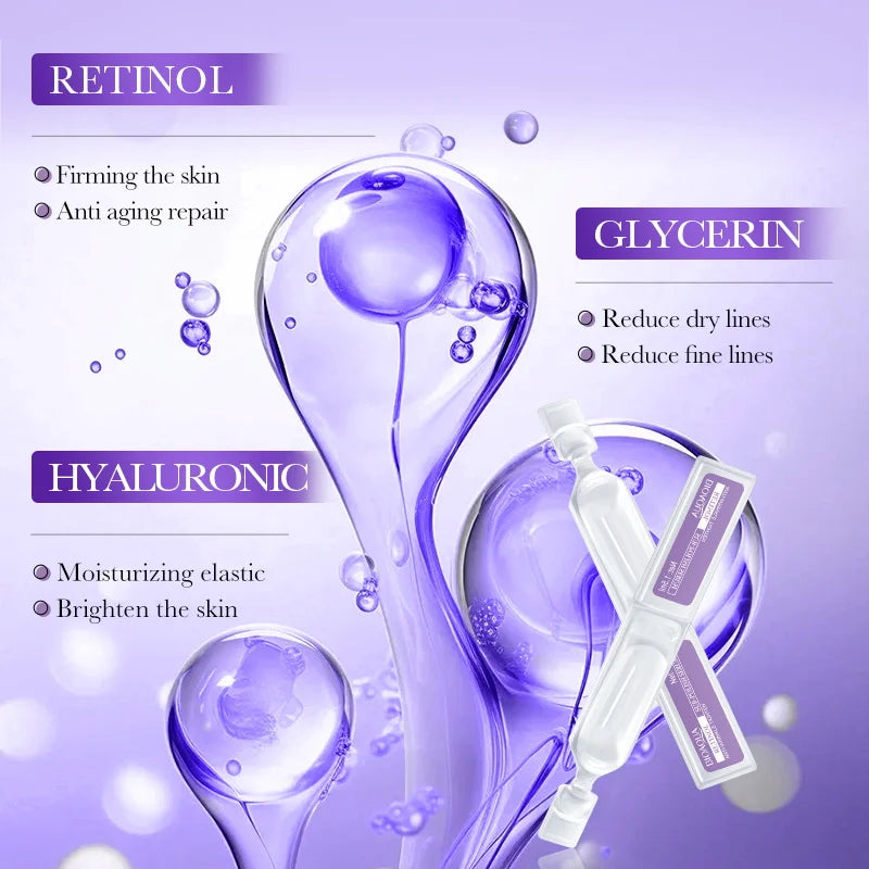 Vitamin C Retinol Essence liquid Hyaluronic acid sub polish Essence Moisturizing Anti-wrinkle firming Fade fine lines skincare
