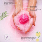 OceAura Bubble Bath Ball Moisturizing Nourishing Plant Floral Fragrance Lasting Fragrance Deep Cleansing Skin Bath Ball