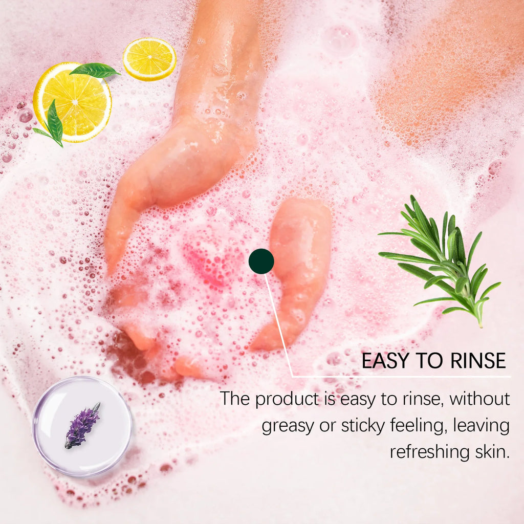 OceAura Christmas Bath Bombs Gift Set Aromatherapy Relax Stress Exfoliating Moisturize Shower Cleaner Handmade Bath Salt Ball