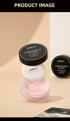 Face Loose Powder Translucent Matte Pink White Setting Powder Oil-Control Cosmetics Long-Lasting Waterproof Facial Makeup Powder