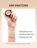Waterproof Full Coverage Concealer for Tattoos, Scars - Natural Finish Foundation for All Skin Tones & Types