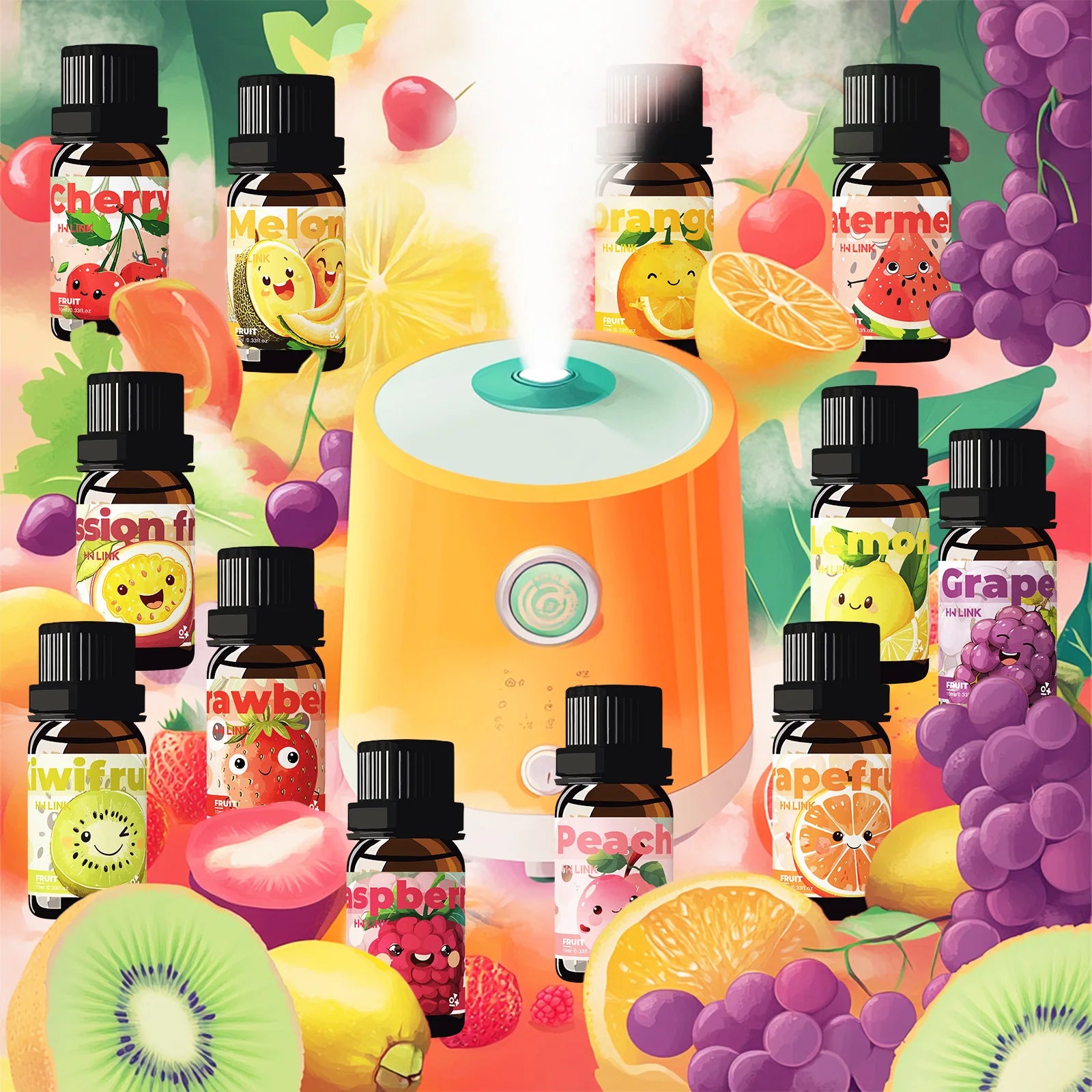 Passion Fruit Essential Oil 10ml Perfumes Women Passion Fruit Fragrance Oils Makeup Aromatherapy,Diffusers,Yoga,Skin Care,Bath