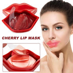Moisturizing Cherry jelly Lip Mask Hydrating Exfoliating Lip film to Remove Dead Skin Improve Dryness Nourishing Smooth Lip Care