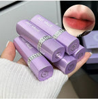 5 Colors Purple Bar Tube Black Lipstick Easy Coloring Matte Velvet Lipstick Long-lasting Red Lipstick Christmas Gift 5PCS