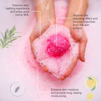 OceAura Christmas Bath Bombs Gift Set Aromatherapy Relax Stress Exfoliating Moisturize Shower Cleaner Handmade Bath Salt Ball