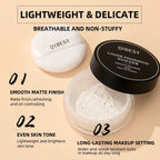 Face Loose Powder Translucent Matte Pink White Setting Powder Oil-Control Cosmetics Long-Lasting Waterproof Facial Makeup Powder