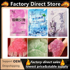 Rose Mint Lavender Bubble Bath Salt Powder Foot Bath Crystal Mud Body Scruber Skin Care Exfoliation SPA Foot Care