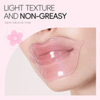 LAIKOU 5/10pcs Lip Mask Lip Care Moisturizing Hydrating Repair Lighten Lip Lines Labial Gel Patch Lips Pad Patches Care Products