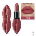 10 Color Lip Shape Matte Lipstick Waterproof Lasting Long Lasting Sexy Velvet Nude Lipsticks Lip Gloss Woman Cosmetics Wholesale