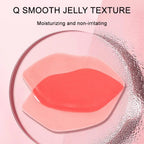Moisturizing Cherry jelly Lip Mask Hydrating Exfoliating Lip film to Remove Dead Skin Improve Dryness Nourishing Smooth Lip Care