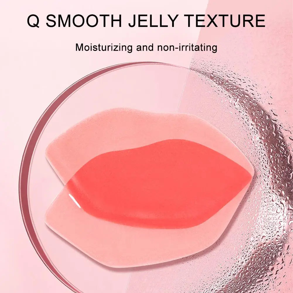 Moisturizing Cherry jelly Lip Mask Hydrating Exfoliating Lip film to Remove Dead Skin Improve Dryness Nourishing Smooth Lip Care