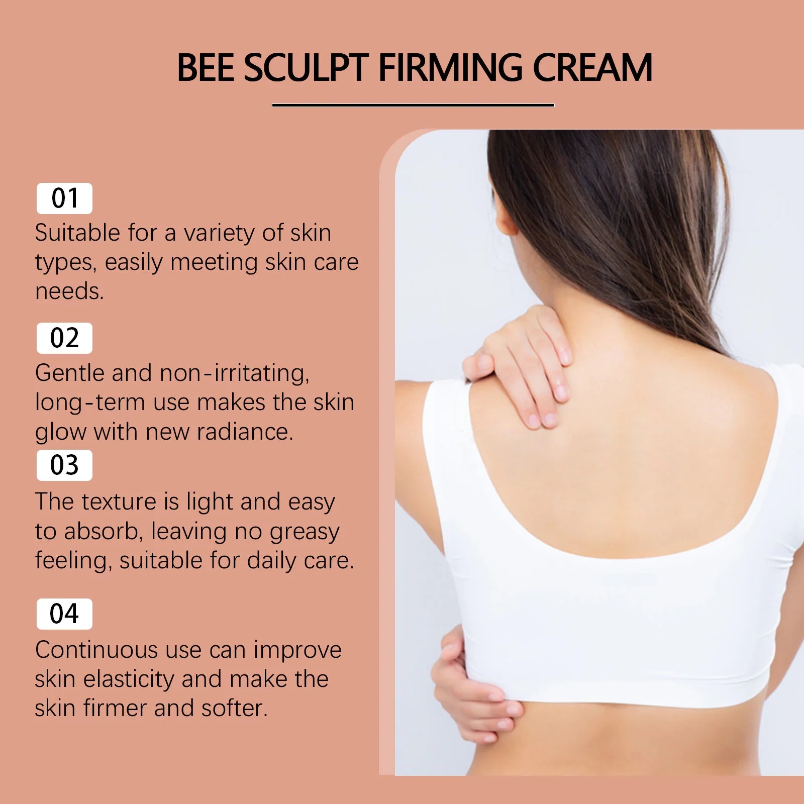 Bee Venom Body Firming Lotion Anti Sagging Skin Reduce Fine Lines Anti Cellulite Brightening Moisturizing Tighten Lifting Cream