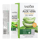 20Pcs Sadoer Aloe Vera Sleeping Facial Masks Moisturizing Anti-Wrinkles Hydratinganti-Aging No Wash Face Mask Facial Skin Care