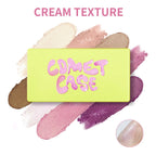 Curve Case Cream Eyebrow Cream Blush Highlighter Palette Matte Shimmer Finishes Shadow Tones Long-Lasting Cosmetics