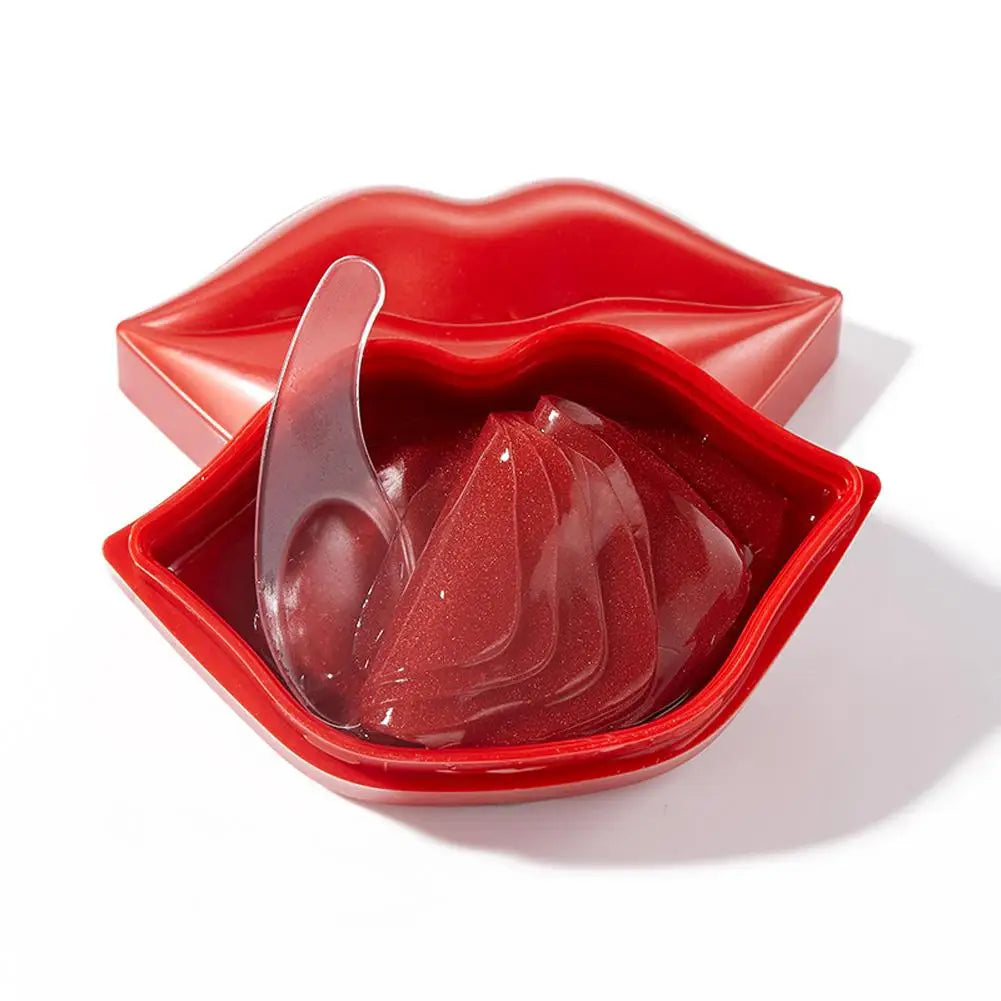 Moisturizing Cherry jelly Lip Mask Hydrating Exfoliating Lip film to Remove Dead Skin Improve Dryness Nourishing Smooth Lip Care