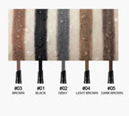 HANDAIYAN Eyebrow Pencil Automatic Rotating Double Head Long Lasting Natural Waterproof 5 Color Triangle Eyebrow Pen Make Up