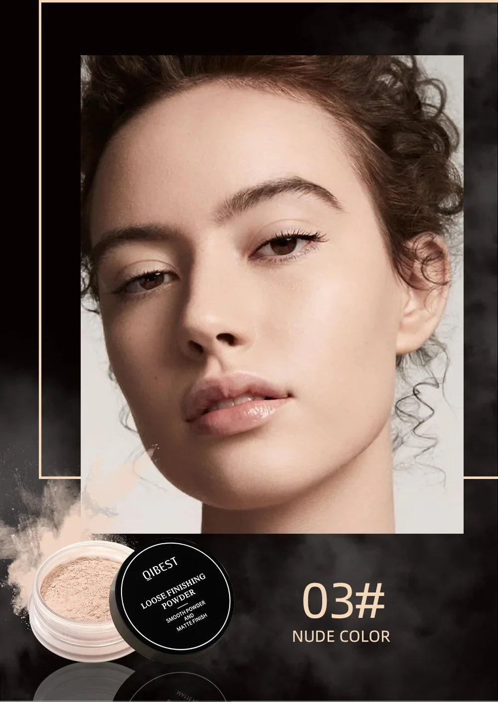 Face Loose Powder Translucent Matte Pink White Setting Powder Oil-Control Cosmetics Long-Lasting Waterproof Facial Makeup Powder