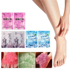 Rose Mint Lavender Bubble Bath Salt Powder Foot Bath Crystal Mud Body Scruber Skin Care Exfoliation SPA Foot Care